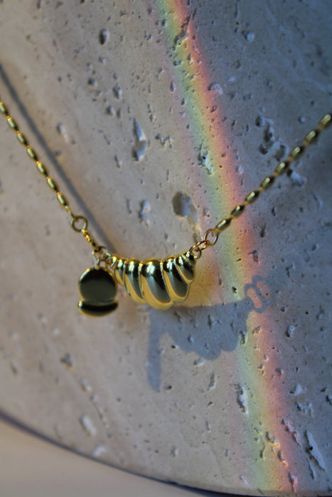 Croissant Necklace