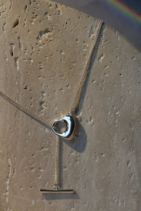 Geo Heart Necklace