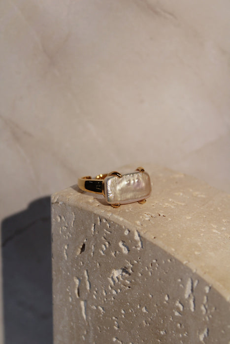Baroque Pearl Ring